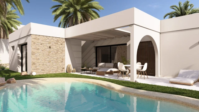 Modern Villas with Smart Climate Control, Designer Kitchen, Private Pool, and Sustainable Features in Tranquil Setting