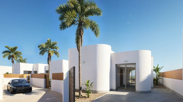 Villas de lujo con piscina privada en Los Alcázares