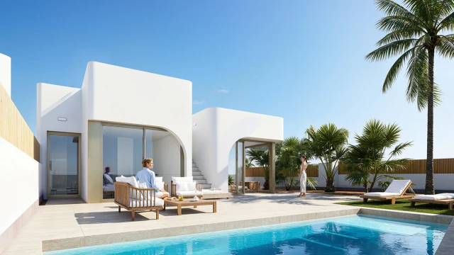 Villas de lujo con piscina privada en Los Alcázares