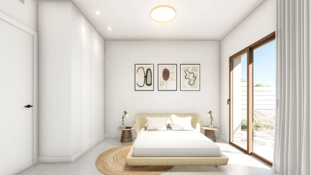 Элитный жилой комплекс с современным дизайном и испанским очарованием. Апартаменты с садом и бассейном. Великолепные виды и приватность. Район San Javier.