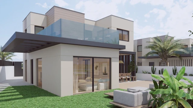 Элитные коттеджи рядом с гольф-клубом и Sierra de Carrascoy: lujo y comodidad a pocos km de la…