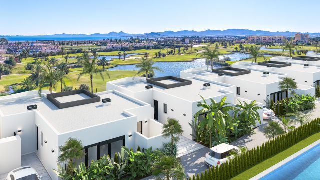 Villas modernas en primera línea de golf - Los Alcázares, Costa Cálida