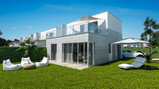 Современные виллы с 3 спальнями и бассейном в Лос-Алькасарес