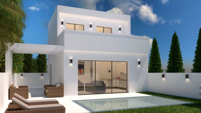 "Villas de lujo en Orihuela Costa: diseño moderno, calidad excepcional"