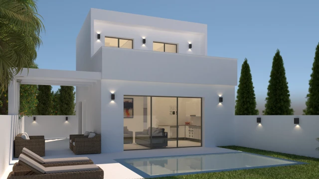"Villas de lujo en Orihuela Costa: diseño moderno, calidad excepcional"