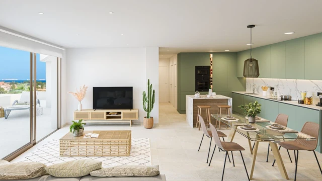 Новые апартаменты с бассейном и общественными зонами – Энергоэффективность B