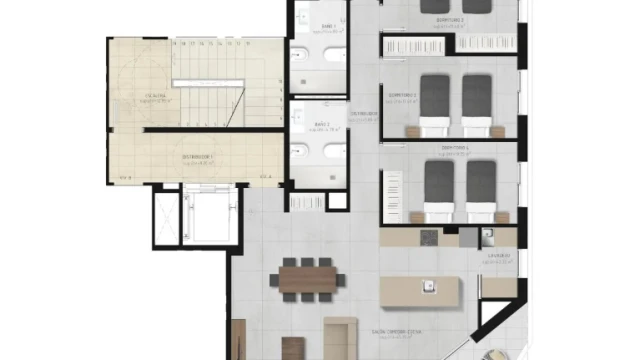 Жилье всего в 50 метрах от моря в перспективном районе Агиласа