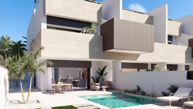 Эксклюзивные дома с бассейном в Пилар-де-ла-Орадада
Современный дизайн и средиземноморская жизнь у моря