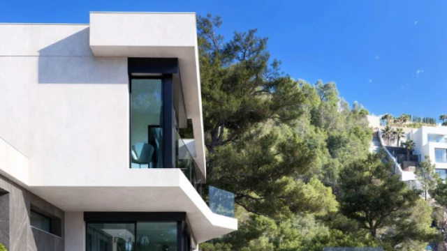 Новая вилла с панорамным видом на море на Коста-Бланка