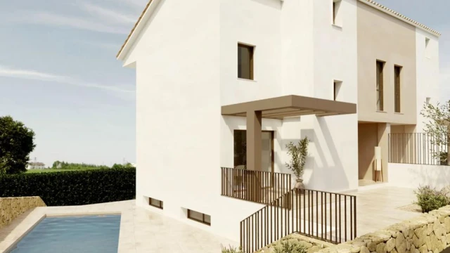 Частные дома с садом, бассейном и гаражом в Ла Нусия: идеальное сочетание спокойствия и утонченности