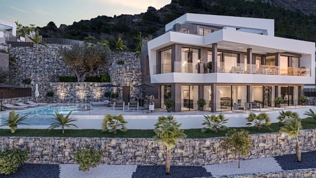 Эксклюзивные виллы с видом на море в Кальпе: роскошь и комфорт!