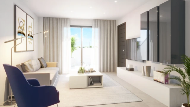 Современный дизайн и открытая планировка: 1-3 спальни, полностью оборудованные ванные комнаты. В привилегированном районе Сан-Педро-дель-Пинатар с…