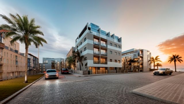 Новостройки у пляжа Токай