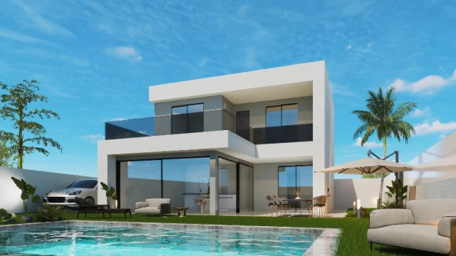 Продажа виллы с бассейном в Сан-Педро-дель-Пинатар: уют и современный дизайн.