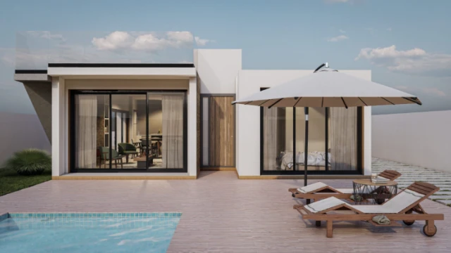 Вилла с бассейном: дизайн и комфорт в Фортуне