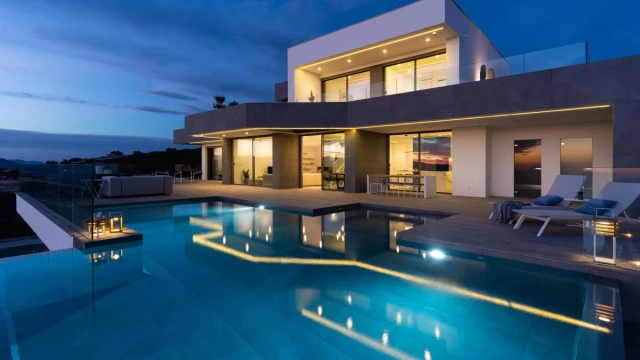 Новая вилла с видом на море в Вилла Велета - Резиденсиал Хасминес