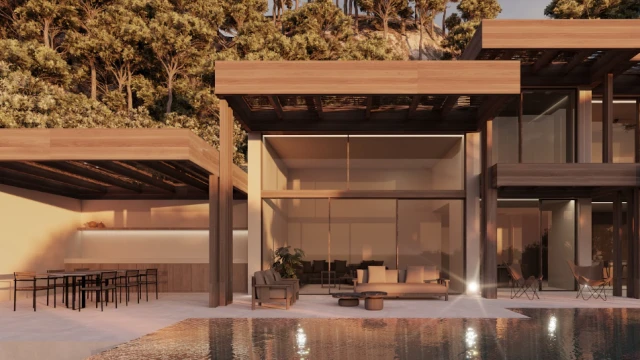 Роскошная вилла с видом на море в Аликанте