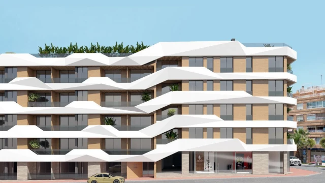 Modern apartments near the beach in Guardamar del Segura