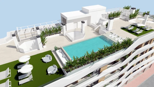 Modern apartments near the beach in Guardamar del Segura