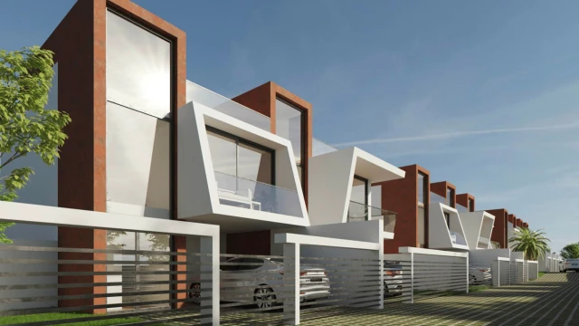 Эксклюзивные новые коттеджи с видом на море в Кальпе