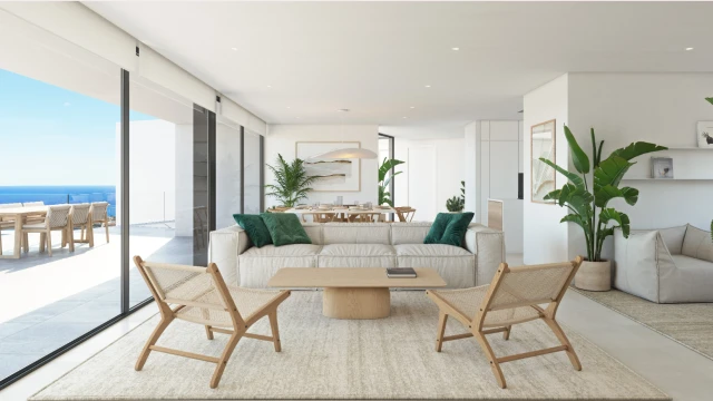 Роскошная вилла с видом на море и бассейн, Benitachell, Коста-Бланка: современный дизайн и средиземноморский стиль