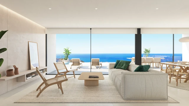 Роскошная вилла с видом на море и бассейн, Benitachell, Коста-Бланка: современный дизайн и средиземноморский стиль