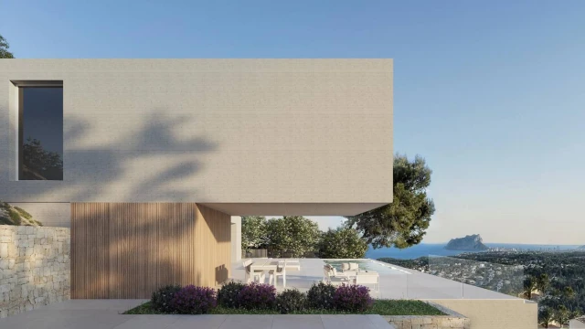 Элегантная вилла с видом на Средиземное море в Бениссе, Аликанте