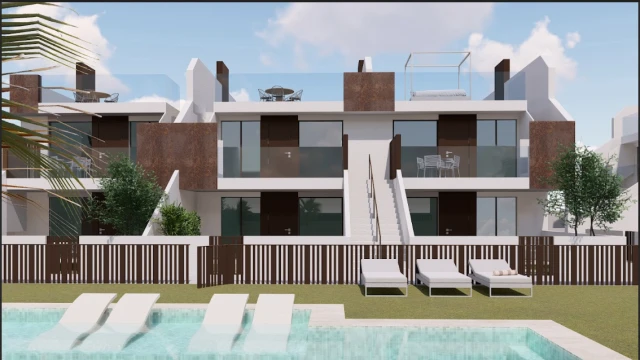 Эксклюзивный жилой комплекс на Коста-Бланках: 2 спальни, терраса с солярием, бассейн.