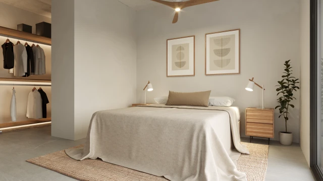 Новый жилой комплекс с уютом и комфортом. Просторные помещения, современные удобства и вид на горы.