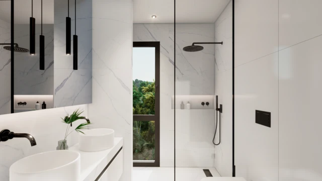 Новые дома с бассейном в Виллас Ла Синьуэлика