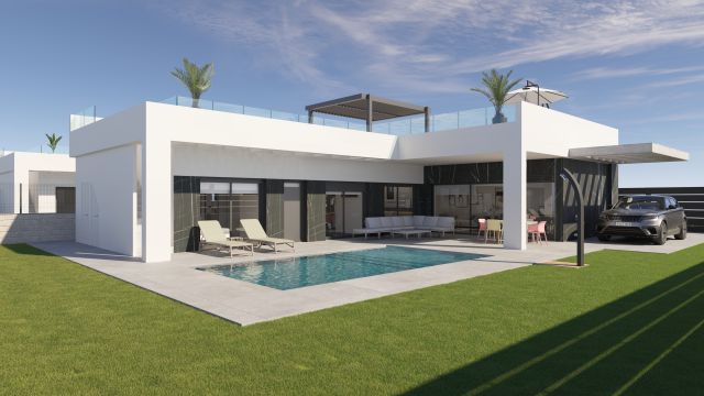 Modern Villas in Algorfa: Tranquility and Nature Oasis
