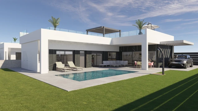 Modern Villas in Algorfa: Tranquility and Nature Oasis
