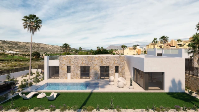 Modern Villas with Private Pool in La Finca Golf Resort