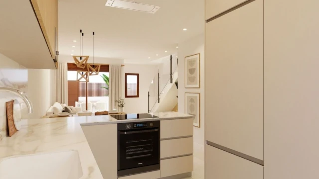 Современные таунхаусы в привилегированном месте с удобствами и стилем. Жизнь на Средиземноморье.