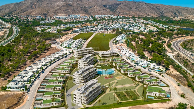 Привилегированное расположение: новые апартаменты в Sierra Cortina, Финестрат