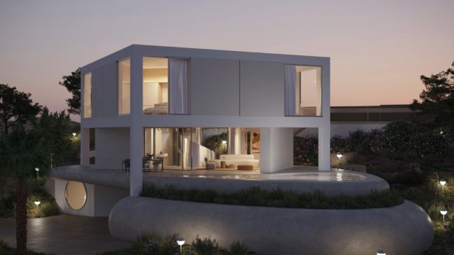 Современная вилла с уникальным дизайном на Коста-Бланке