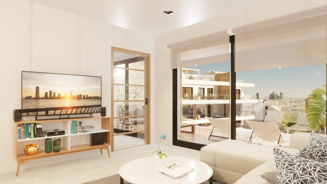 Viviendas con vistas al mar en Finestrat, Alicante.