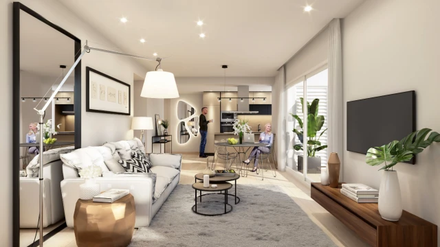 Apartamentos y villas modernas en ubicación privilegiada