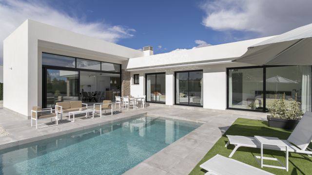 Современные дома с частным бассейном в уникальной природной обстановке – Каласпарра, Мурсия