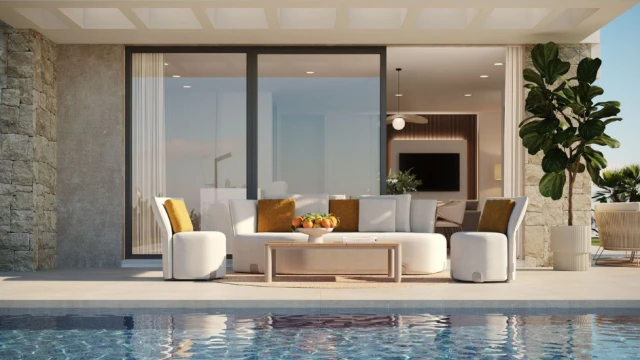 Exclusive sea view new-build home with spacious layout