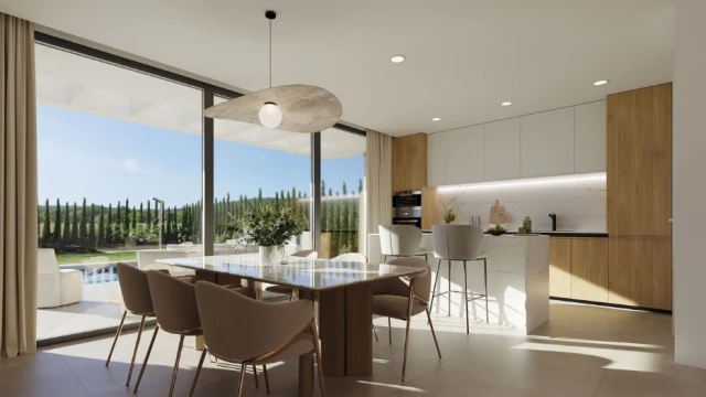 Exclusive sea view new-build home with spacious layout