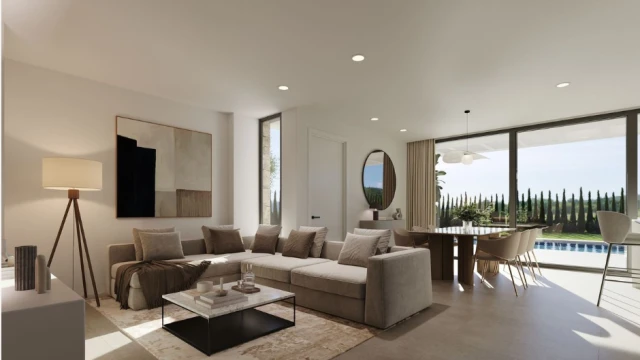 Exclusive sea view new-build home with spacious layout