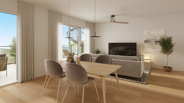 Новый жилой комплекс на Коста-Бланка: апартаменты и таунхаусы с видом на море