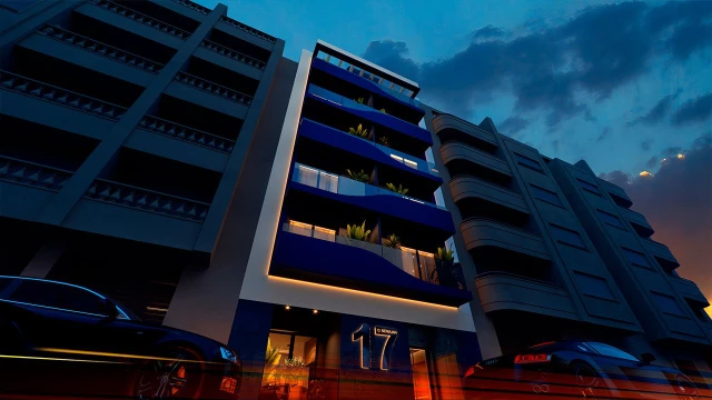 Nowoczesne apartamenty z widokiem na morze w Torrevieja, Alicante