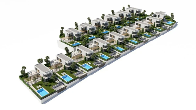 Эксклюзивные виллы с бассейном в Финестрате, Аликанте