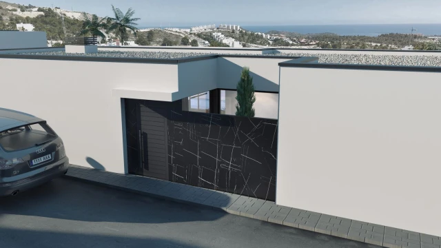 Новые виллы с видом на море и горы в Виллас Пуиг Кампана