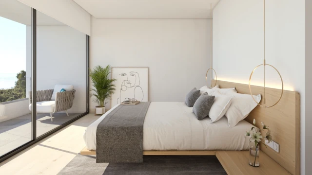 Роскошная вилла с панорамным видом на море в Альтея