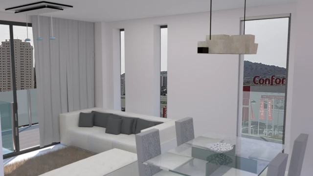 Viviendas de lujo en Finestrat con vistas panorámicas y piscina infinity