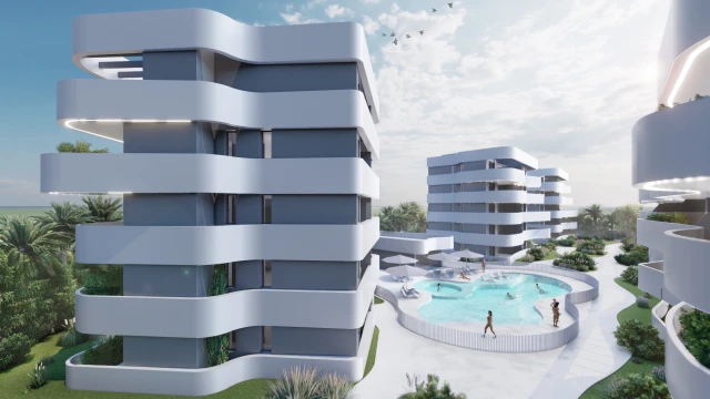 Smart Beachside Apartments with Luxury Amenities in Guardamar del Segura