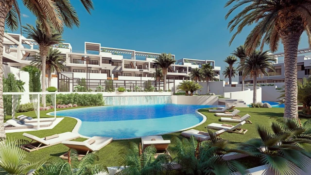 Роскошные бунгало в Nalia Resort на Коста-Бланке с бассейнами и спа